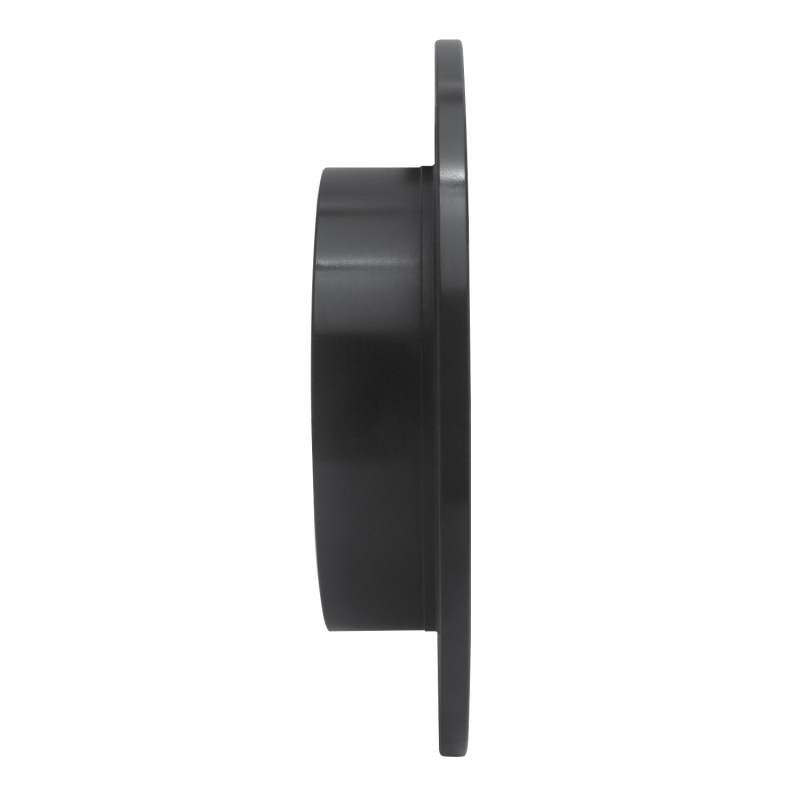 Toyota Camry Brake Rotor (1) - Rear Right - R1 Concepts - Drilled & Slotted - Black - `18-`24